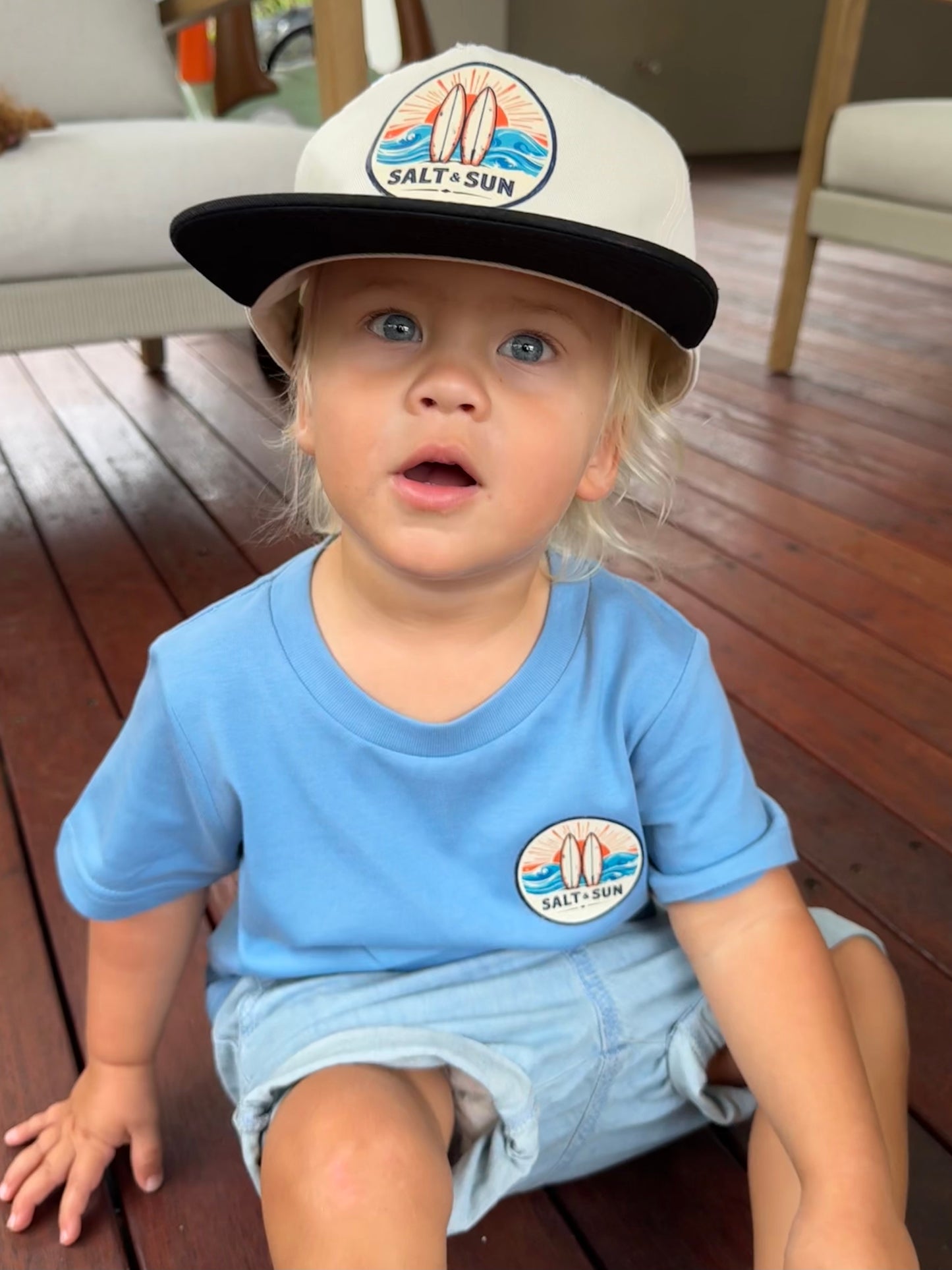 Salt and Sun TL Youth- Board Tee