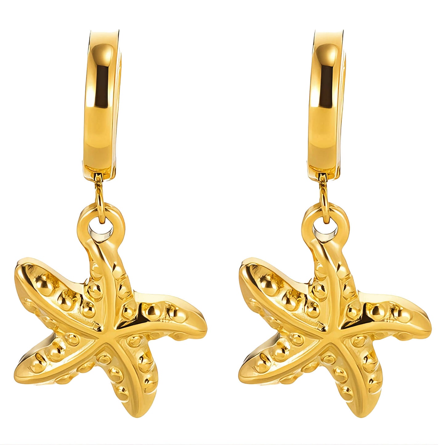 Chunky Starfish Earrings
