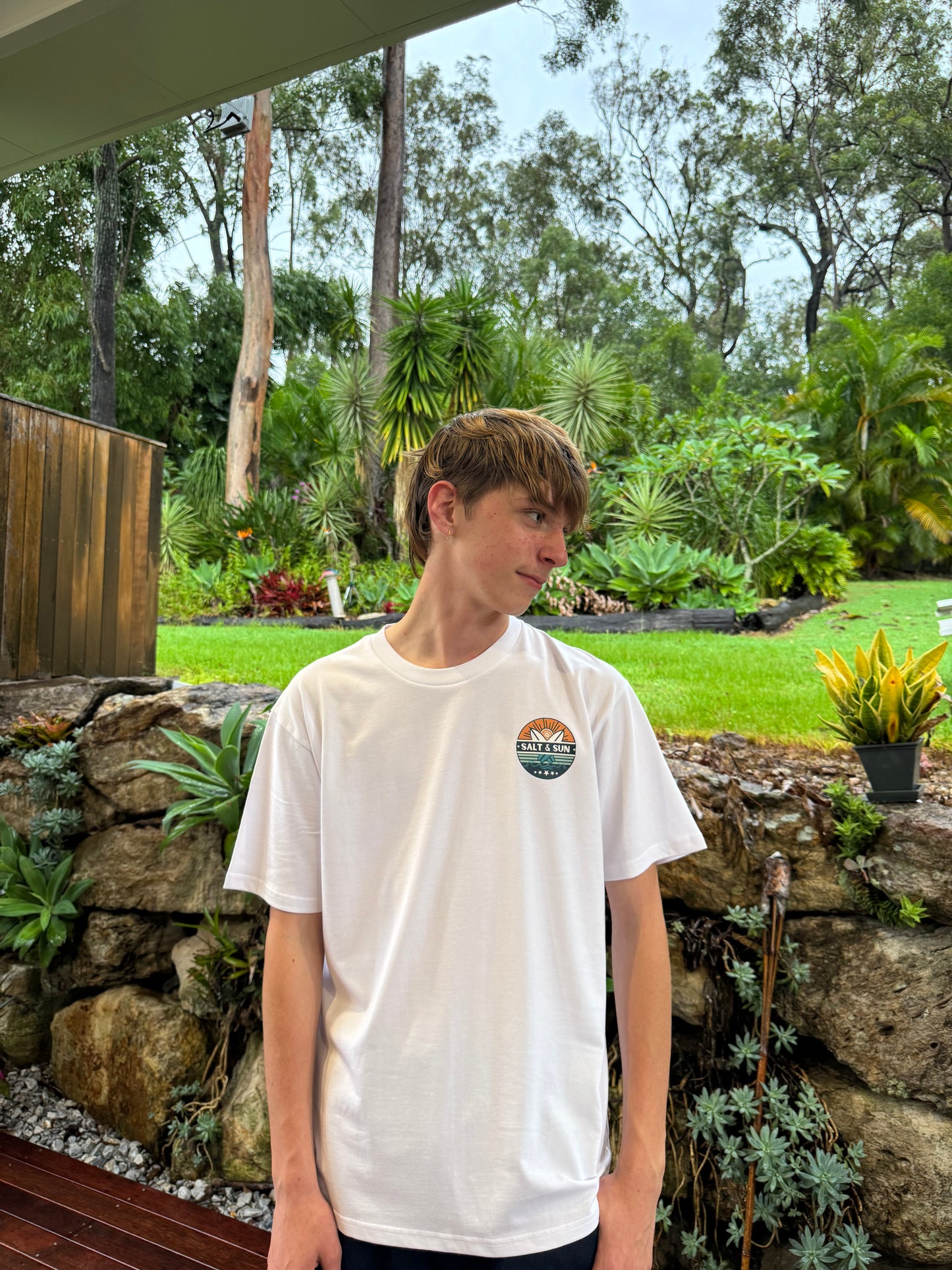 Salt and Sun TL Adult- Surf's Up Tee