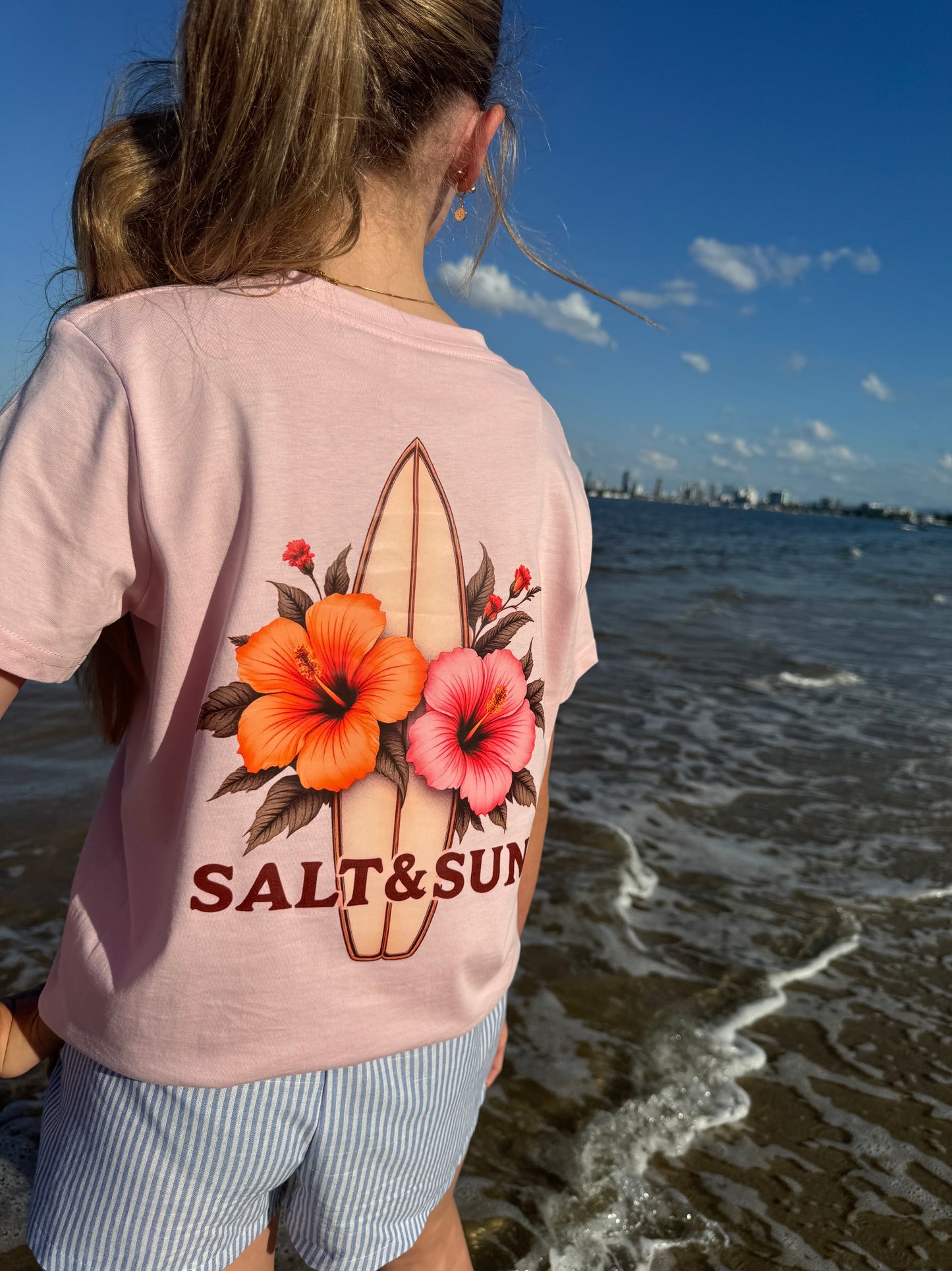 Salt and Sun TL Youth- Catch the Wave Tee