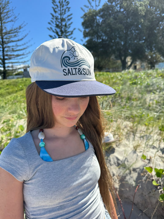 Salt and Sun TL Logo Flat Brim Cap