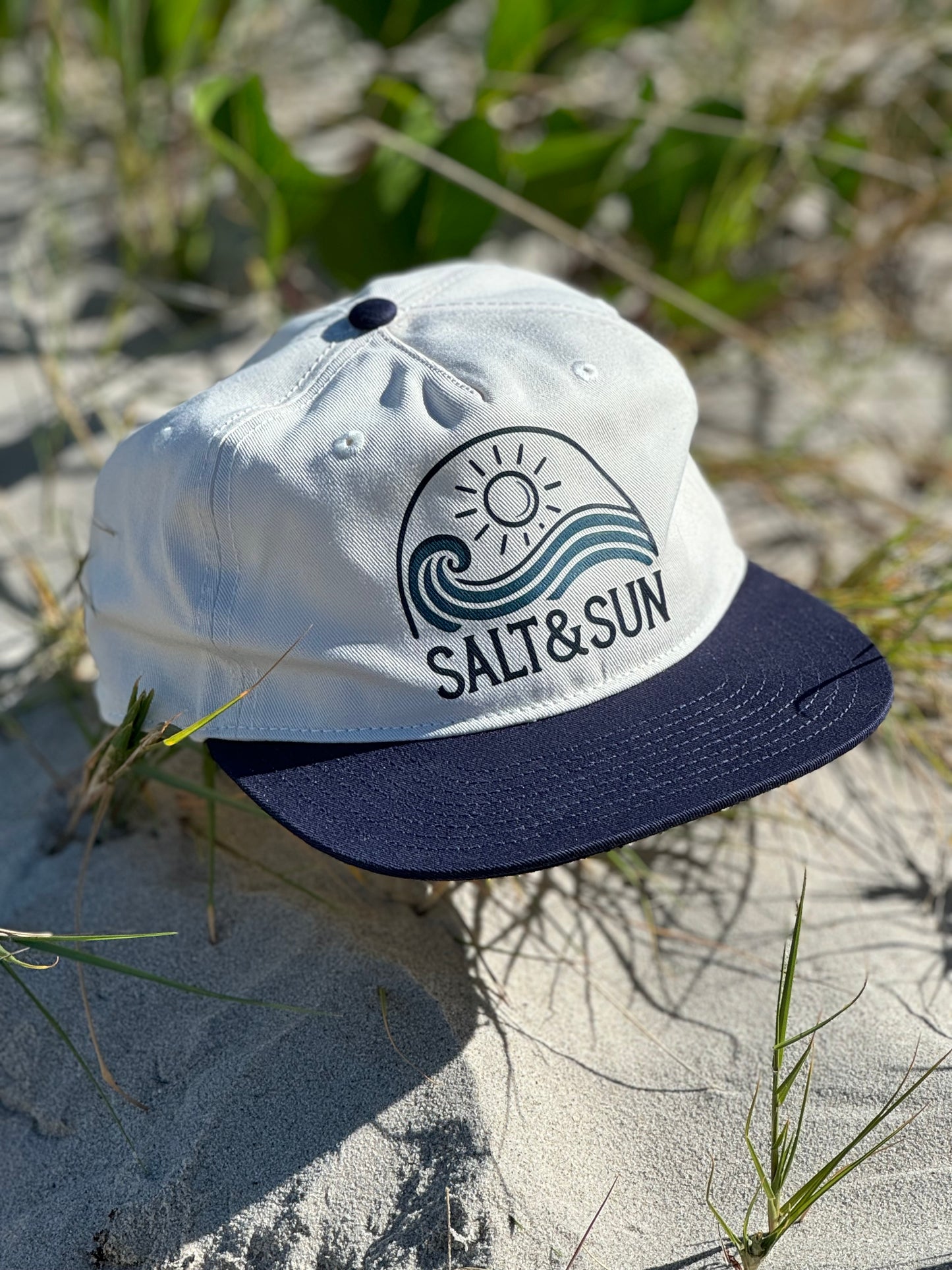 Salt and Sun TL Logo Flat Brim Cap