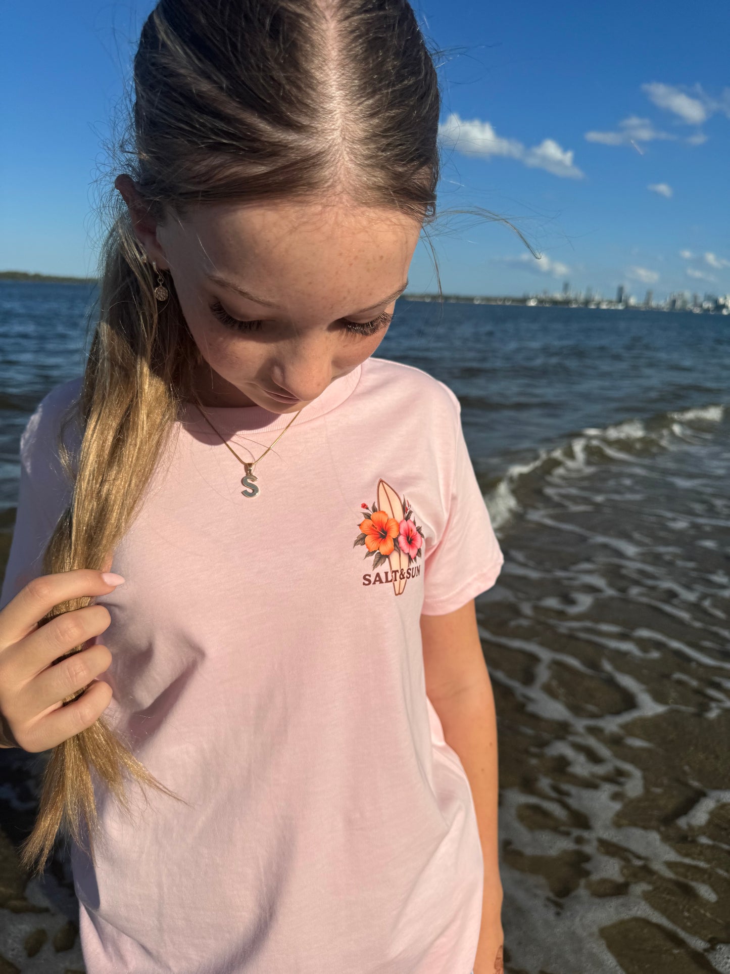 Salt and Sun TL Youth- Catch the Wave Tee
