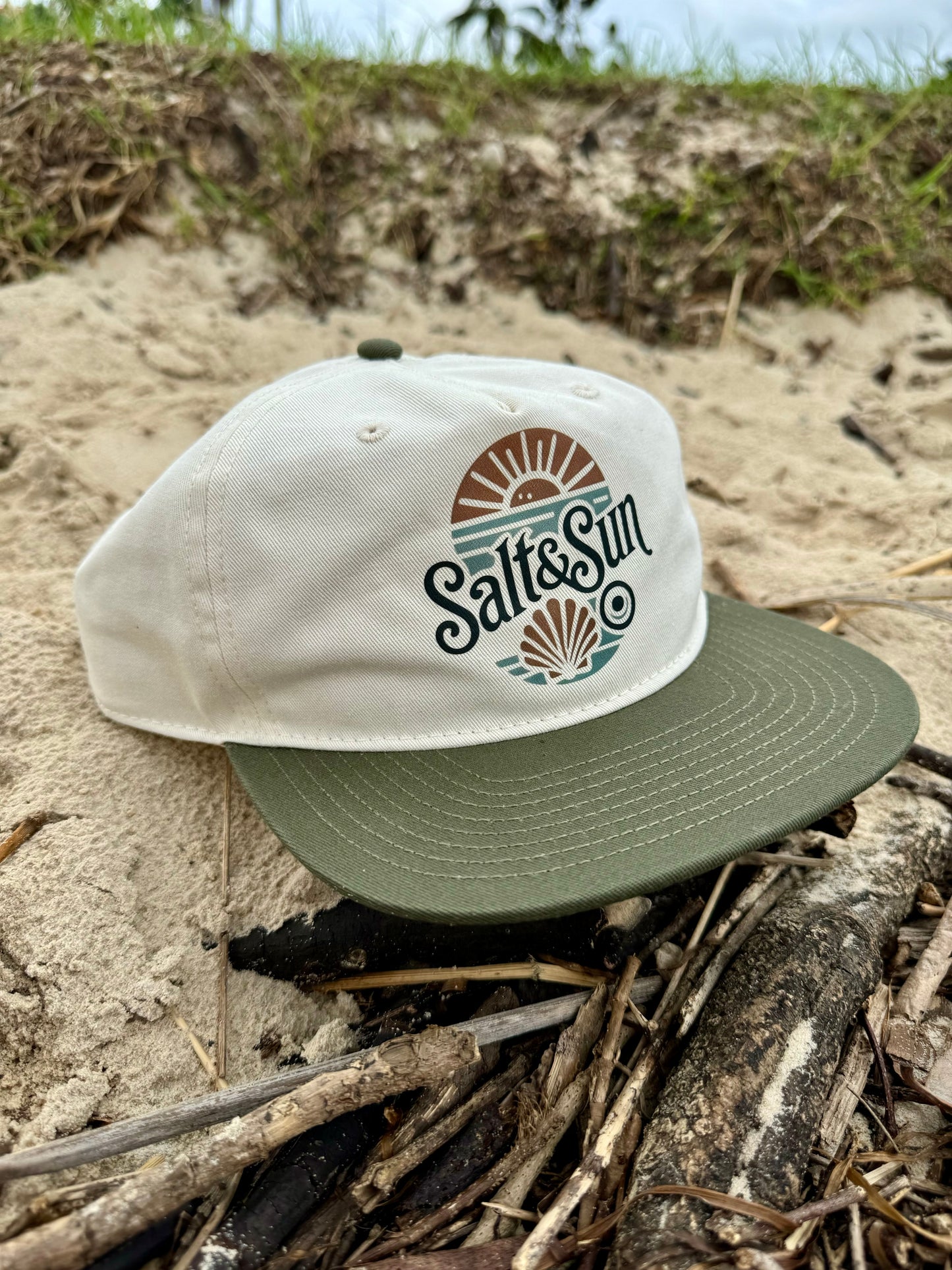 Shell Flat Brim Cap