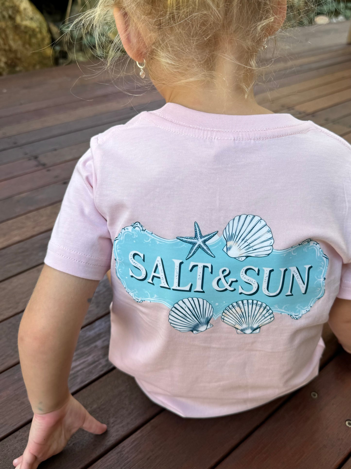 Salt and Sun TL Youth- Shell Sign Tee