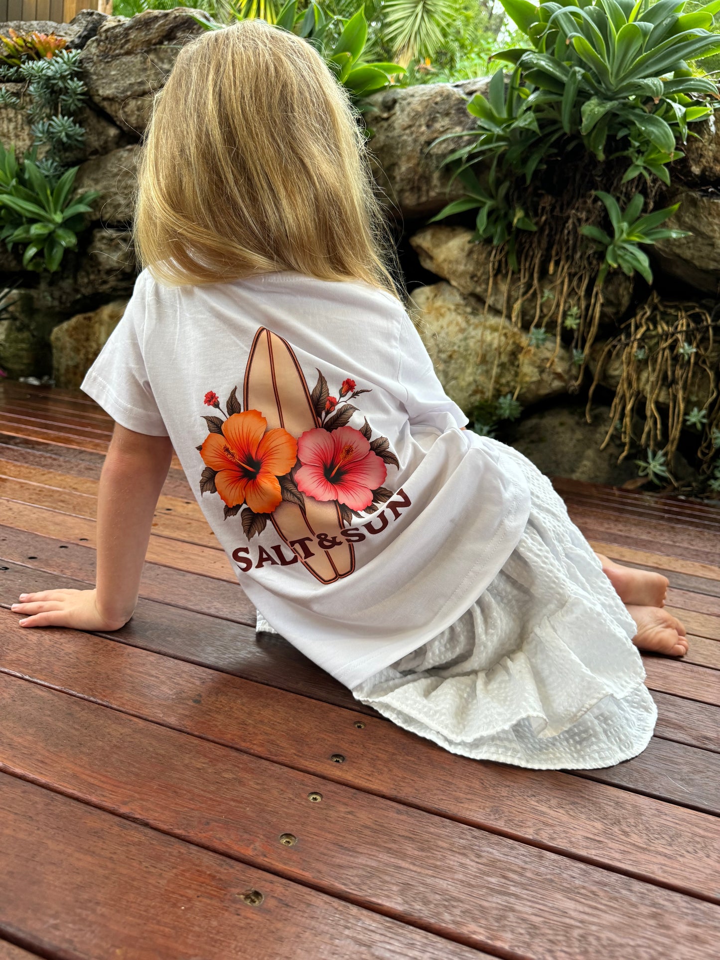 Salt and Sun TL Youth- Catch the Wave Tee
