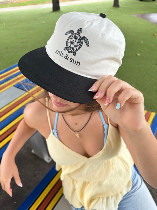 Turtle Flat Brim Cap