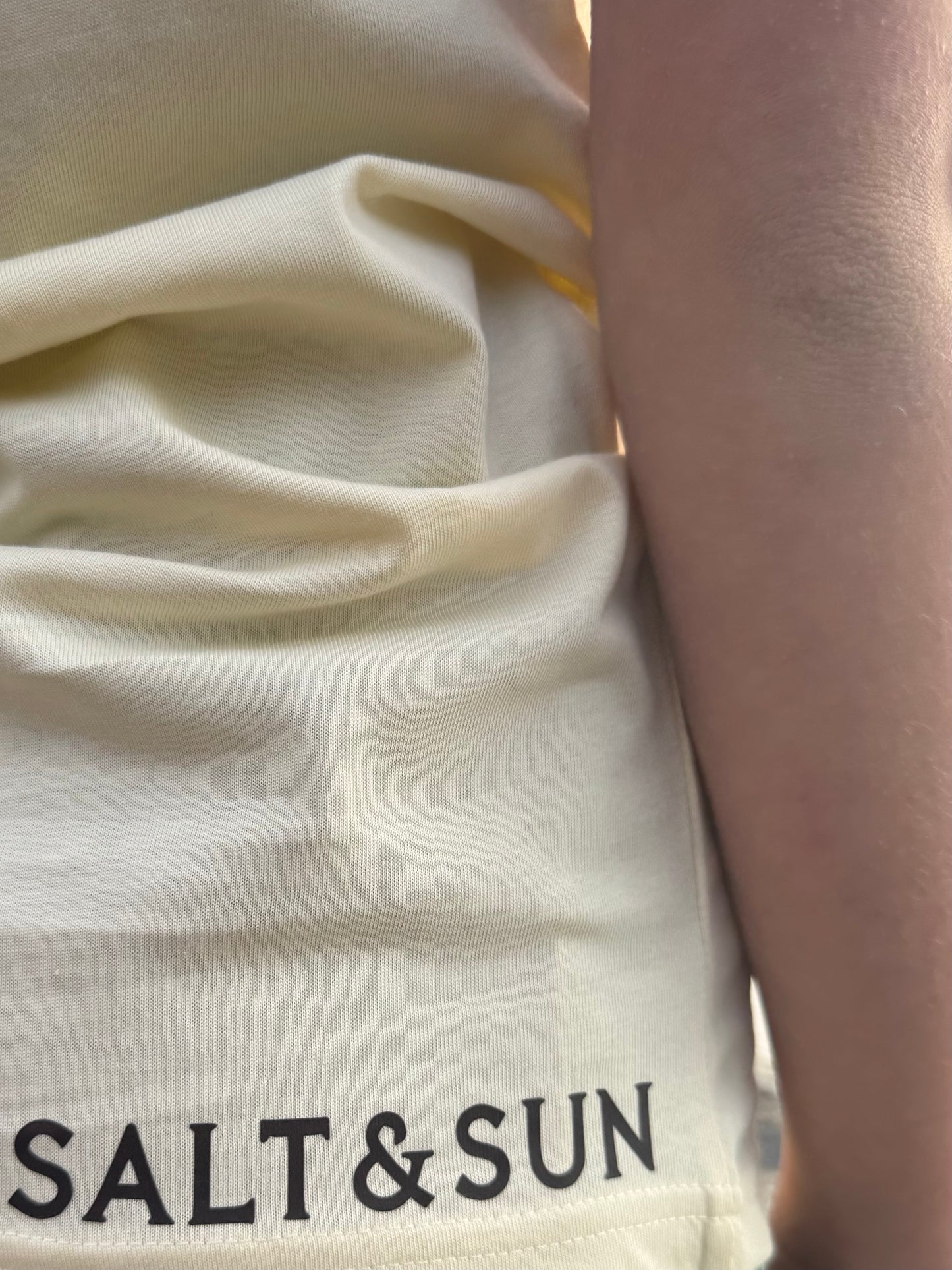 Salt and Sun TL Adult - Orange Hibiscus Tee