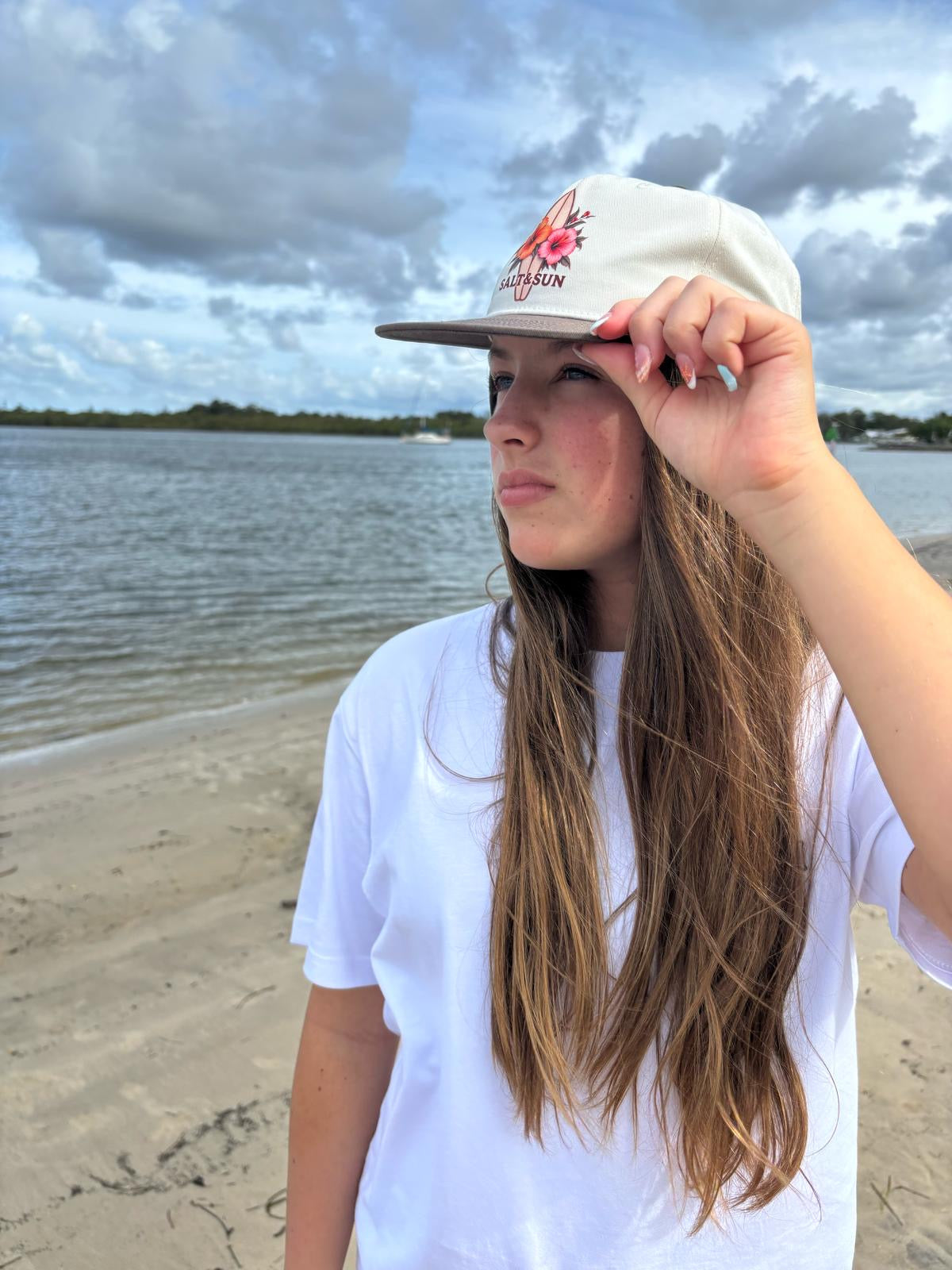 Catch The Wave Flat Brim Cap