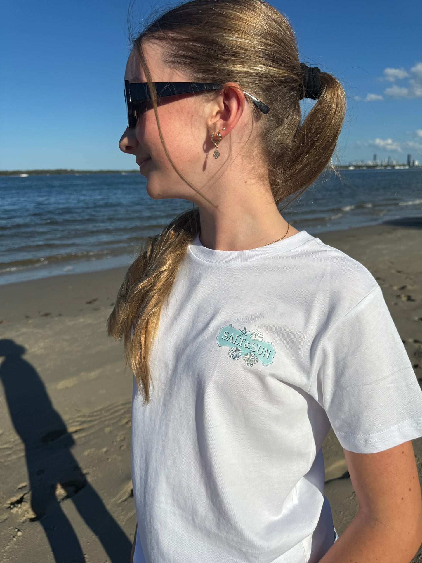 Salt and Sun TL Youth- Shell Sign Tee