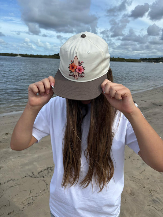 Catch The Wave Flat Brim Cap