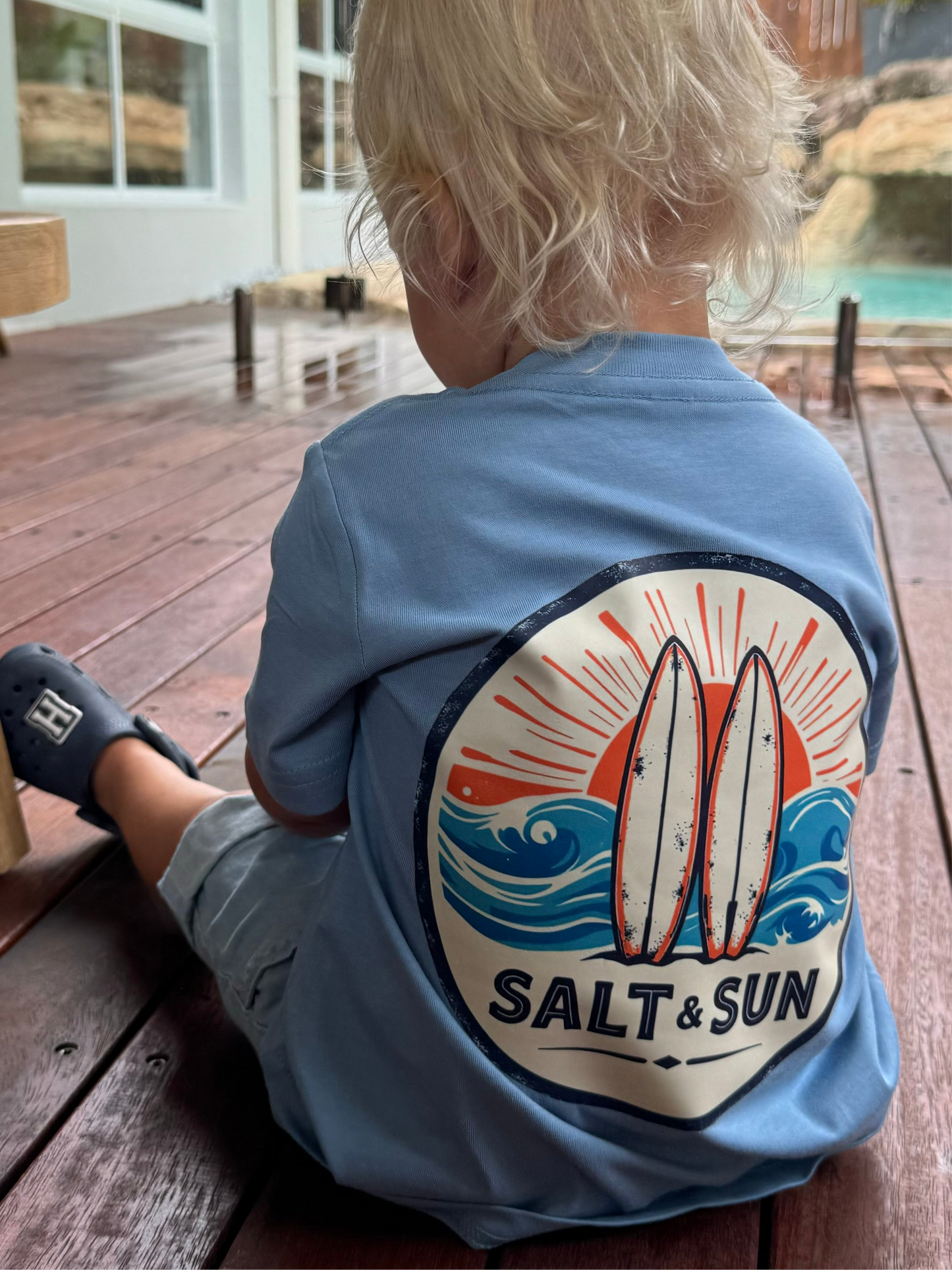 Salt and Sun TL Youth- Board Tee