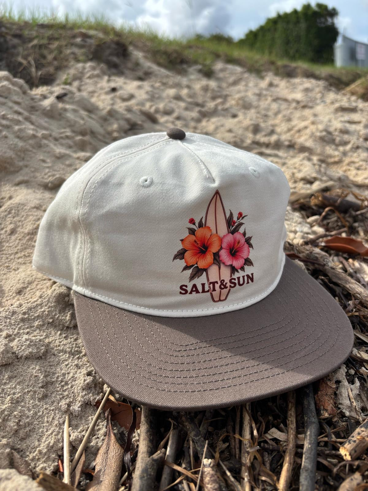 Catch The Wave Flat Brim Cap