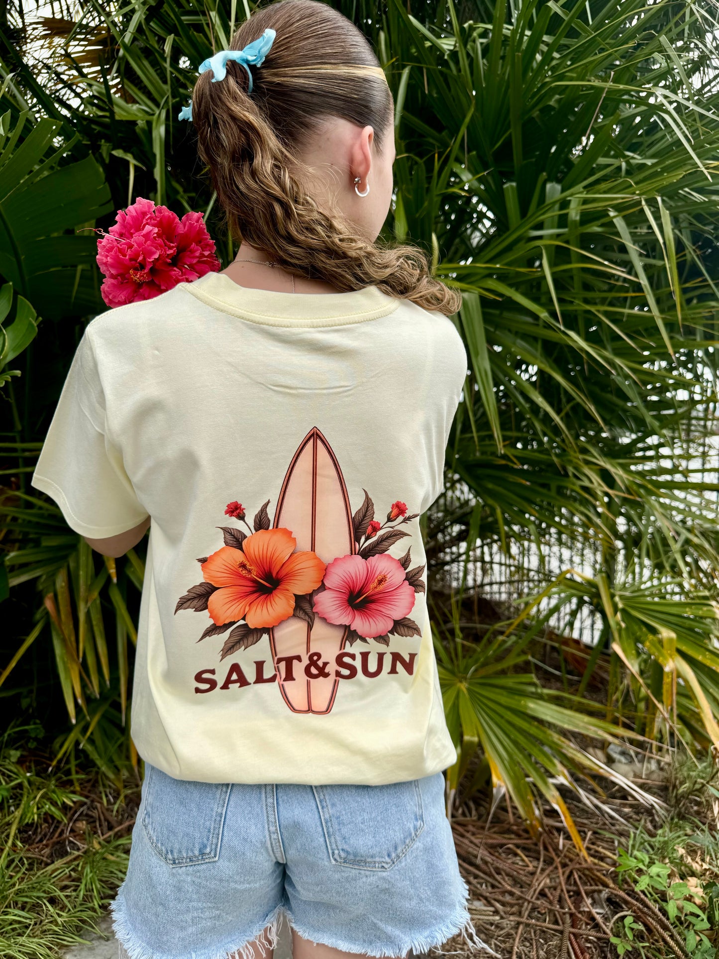 Salt and Sun TL Adult- Catch The Wave Tee