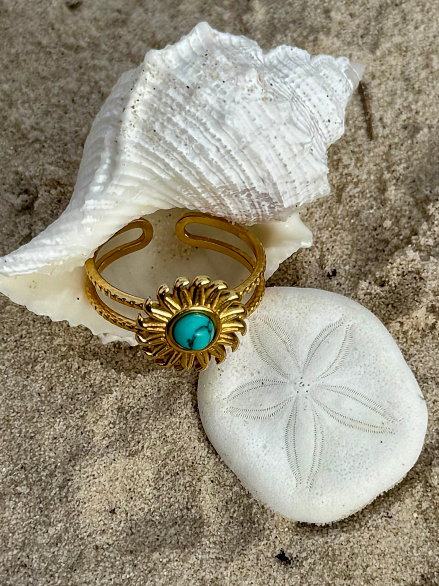 Turquoise Sun Ring