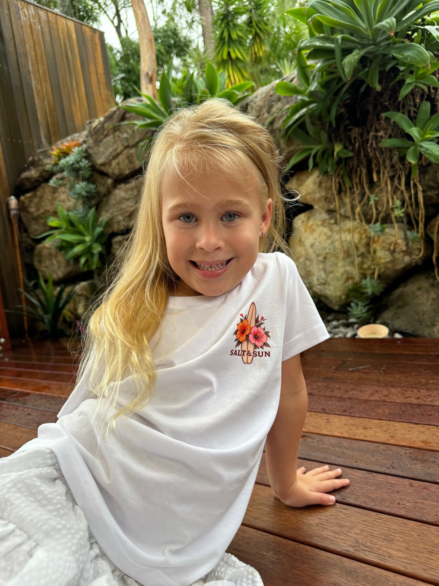 Salt and Sun TL Youth- Catch the Wave Tee