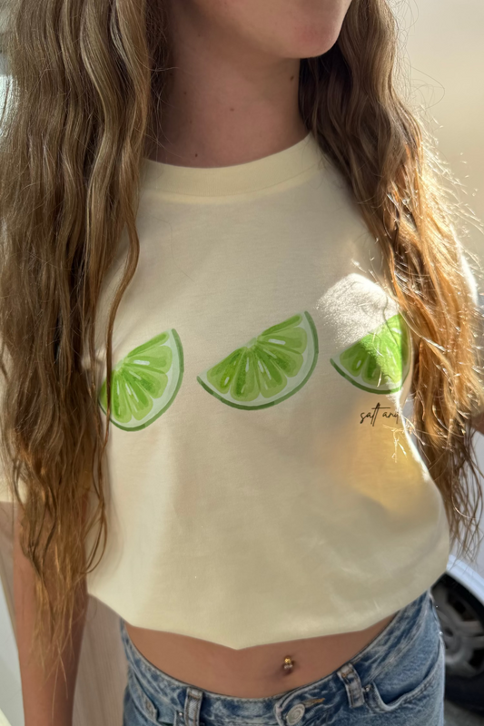 Salt and Sun TL Adult - Citrus Front Logo Tee