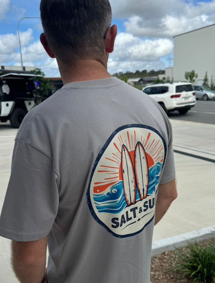 Salt and Sun TL Adult- Board tee