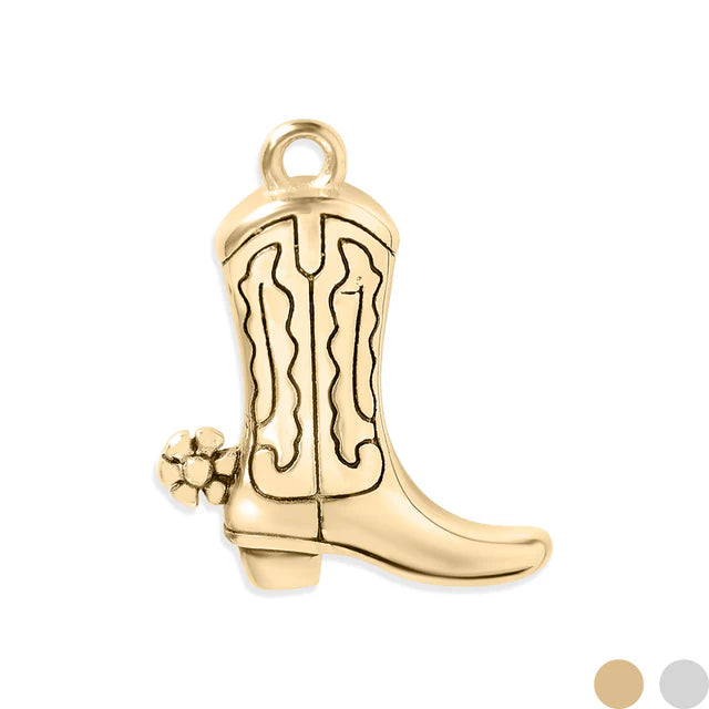 Boot with Spur Necklace