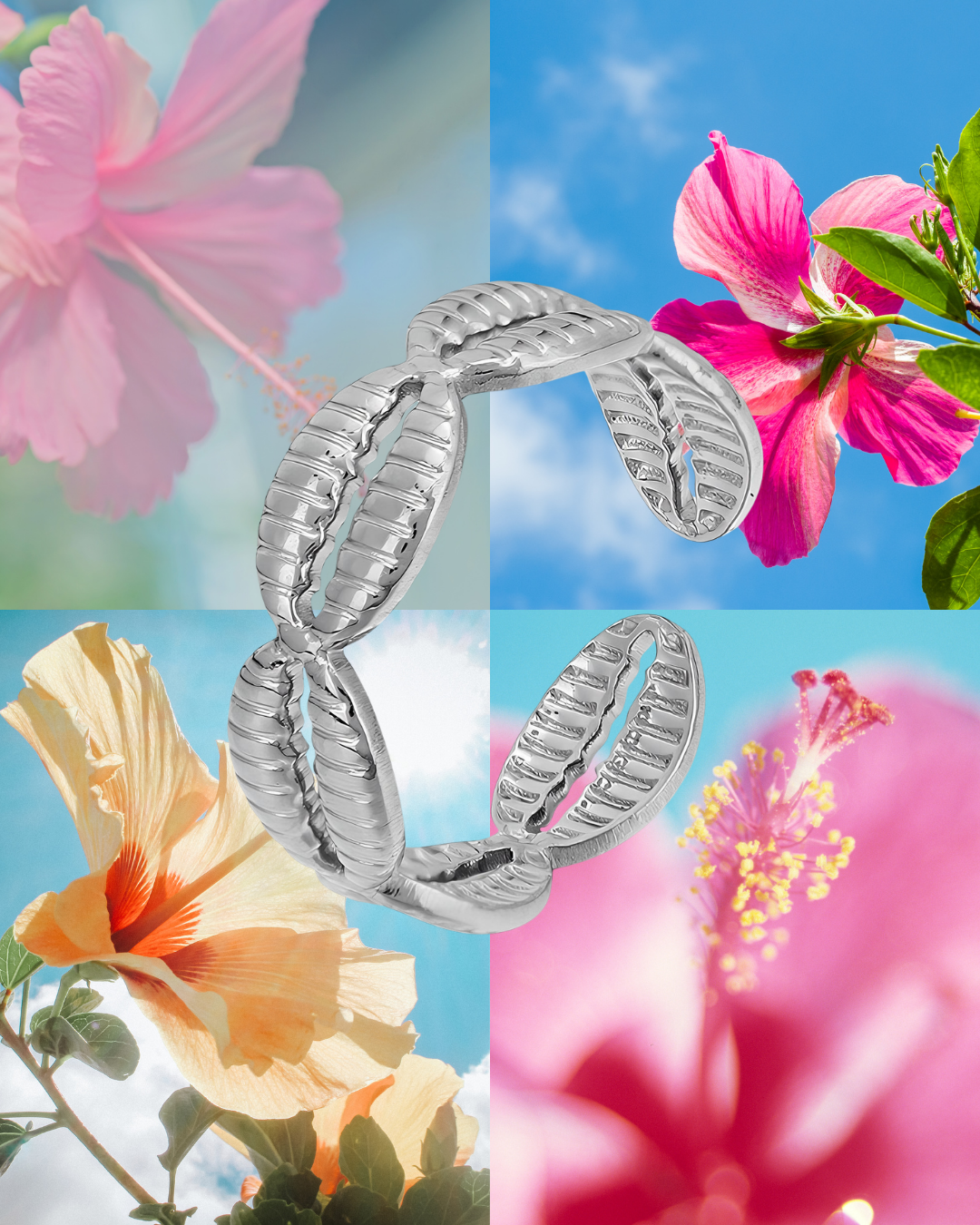 Cowrie Shell Ring