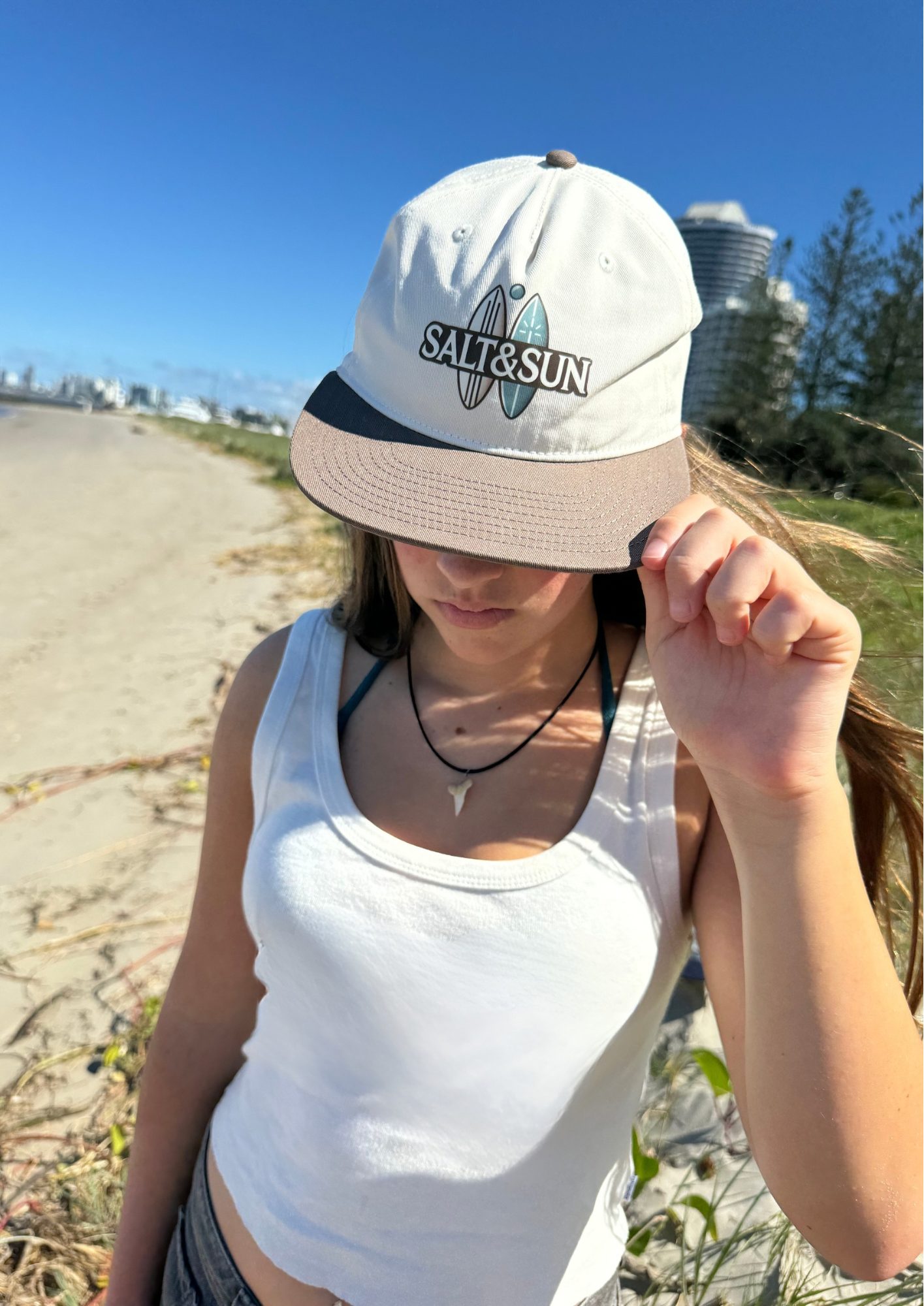 Surfboard Flat Brim Cap