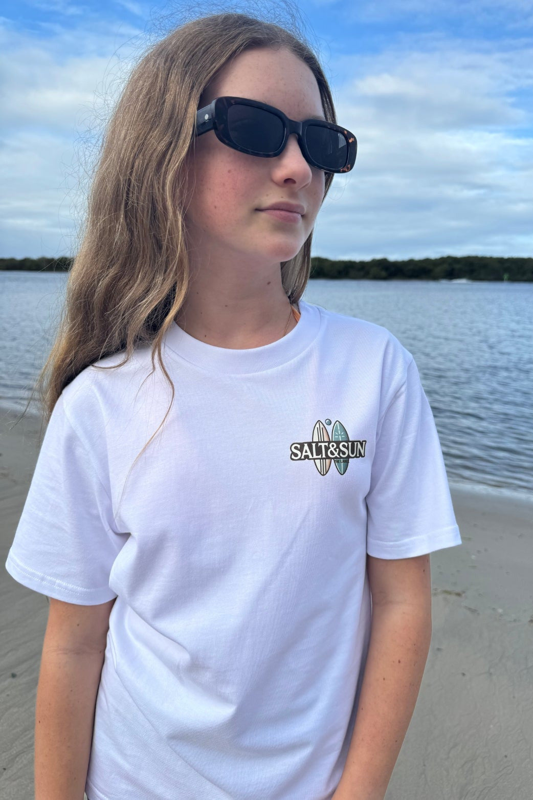 Salt and Sun TL Youth- Surfboard Tee