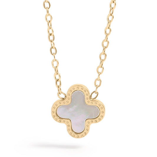White Clover Necklace