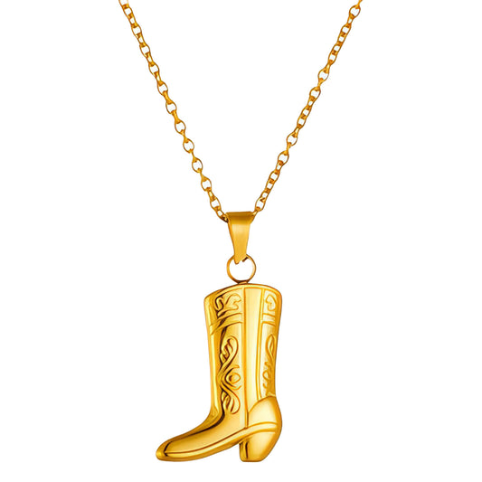 Boot Necklace