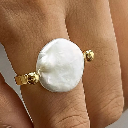 Baroque Pearl  Ring