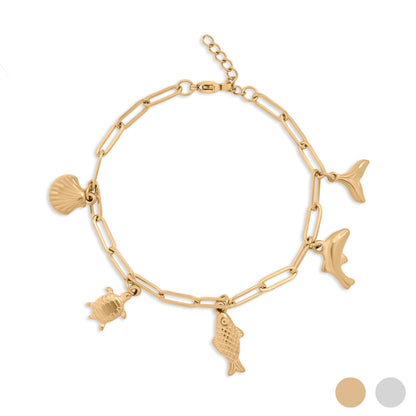 Ocean Charm Bracelet