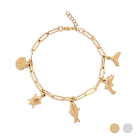 Ocean Charm Bracelet