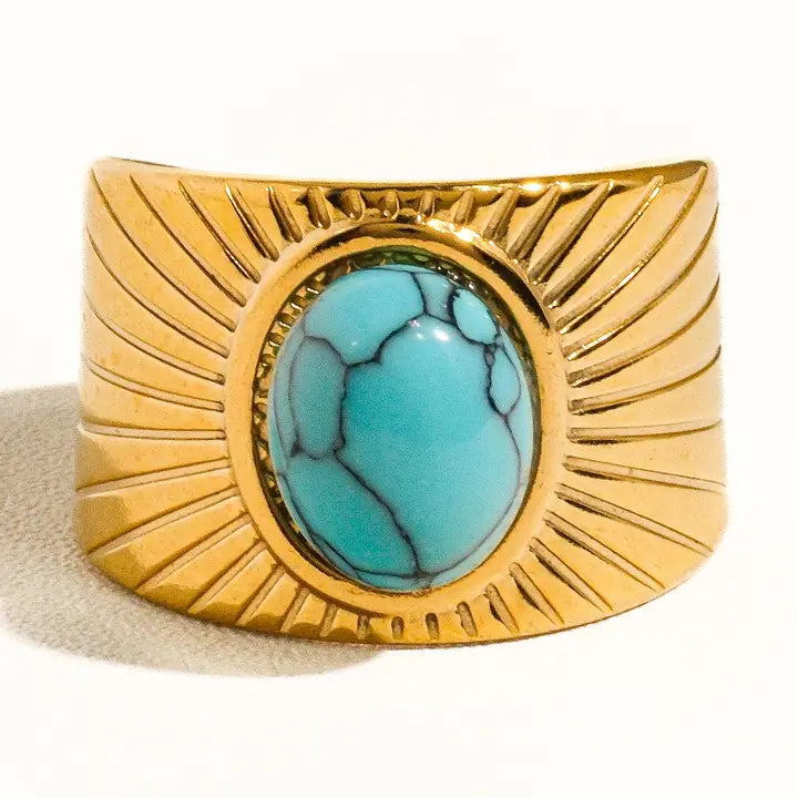 Turquoise Stone Ring