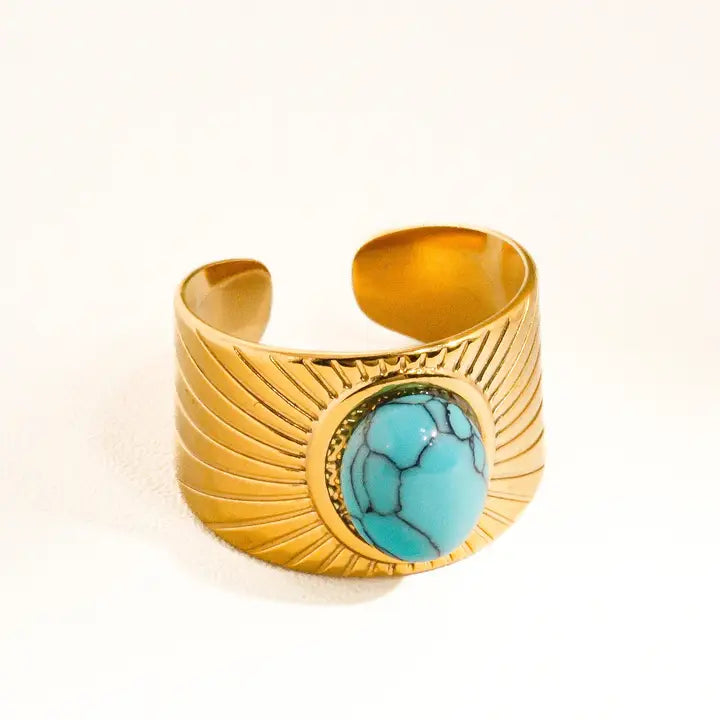 Turquoise Stone Ring