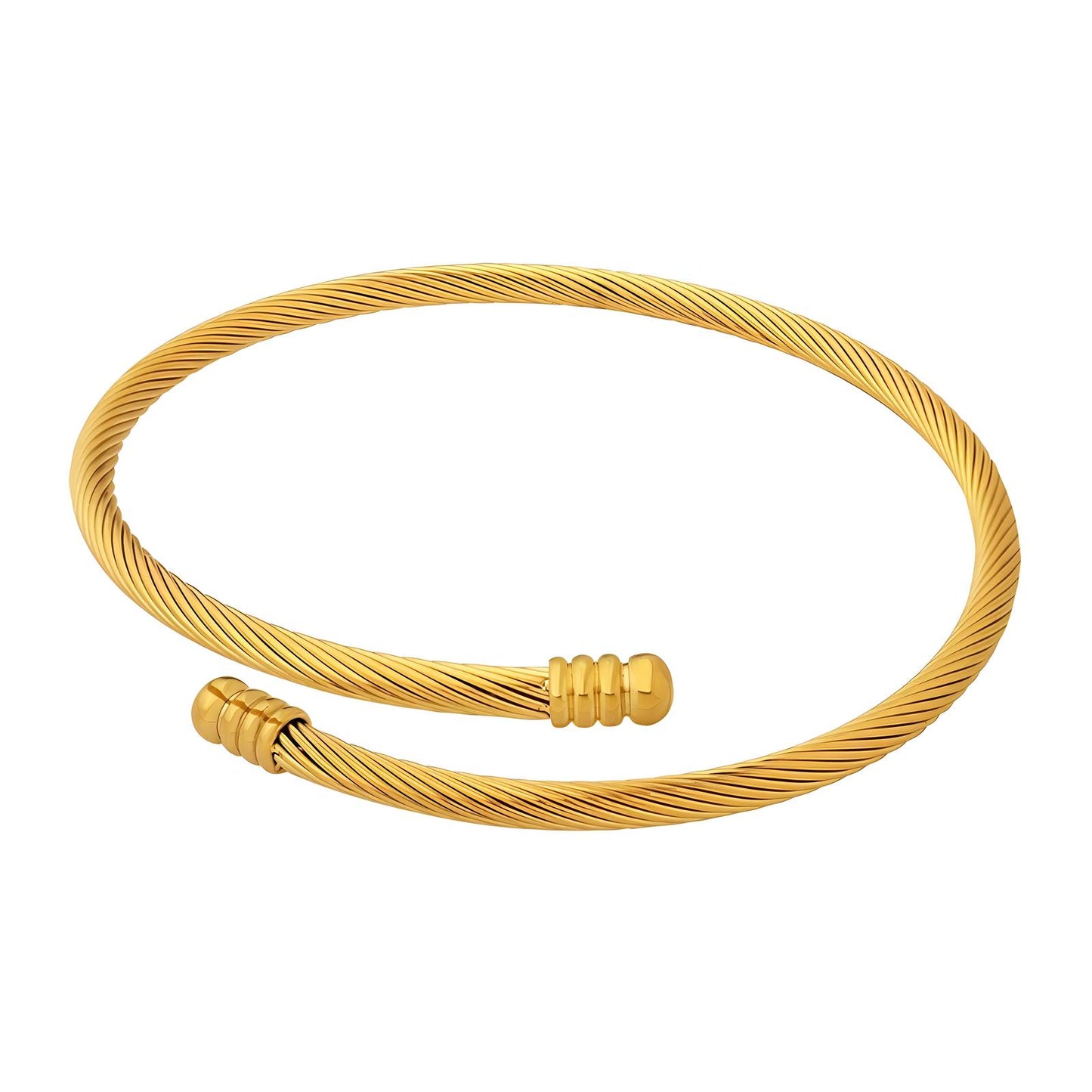 Twisted Rope Bangle