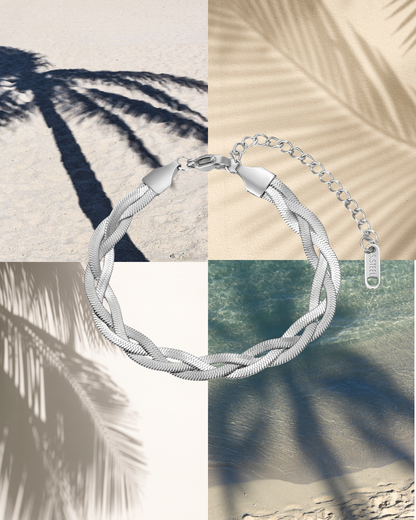 Triple Plait Bracelet