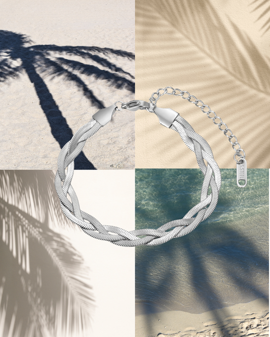 Triple Plait Bracelet