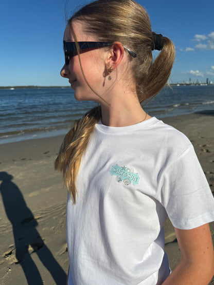 Salt and Sun TL Youth- Shell Sign Tee