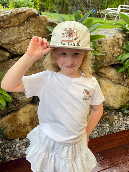 Beach Girl Flat Brim Cap