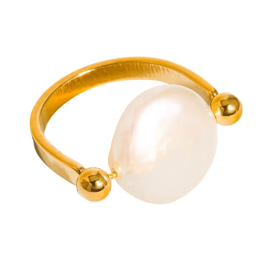 Baroque Pearl  Ring