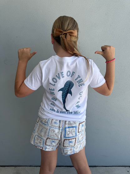 Salt and Sun TL Youth- Whale Shark Tee