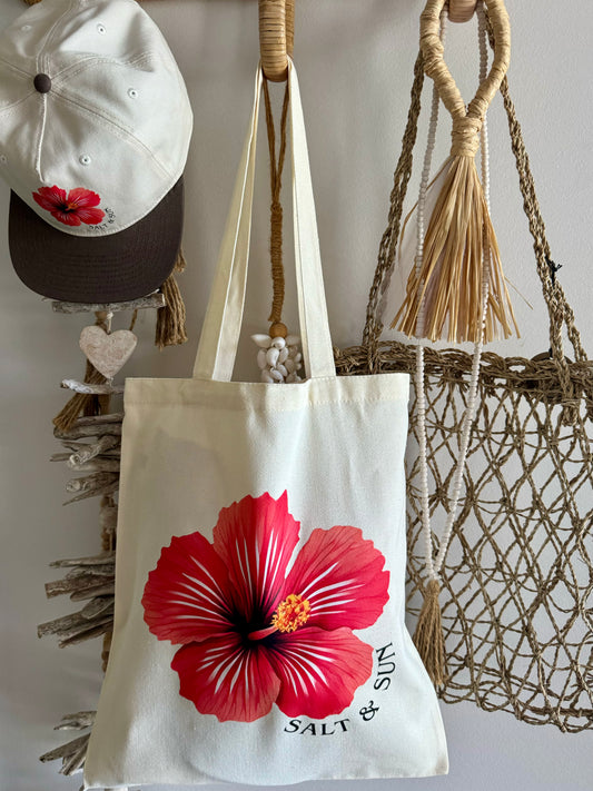 Hibiscus Tote Bag