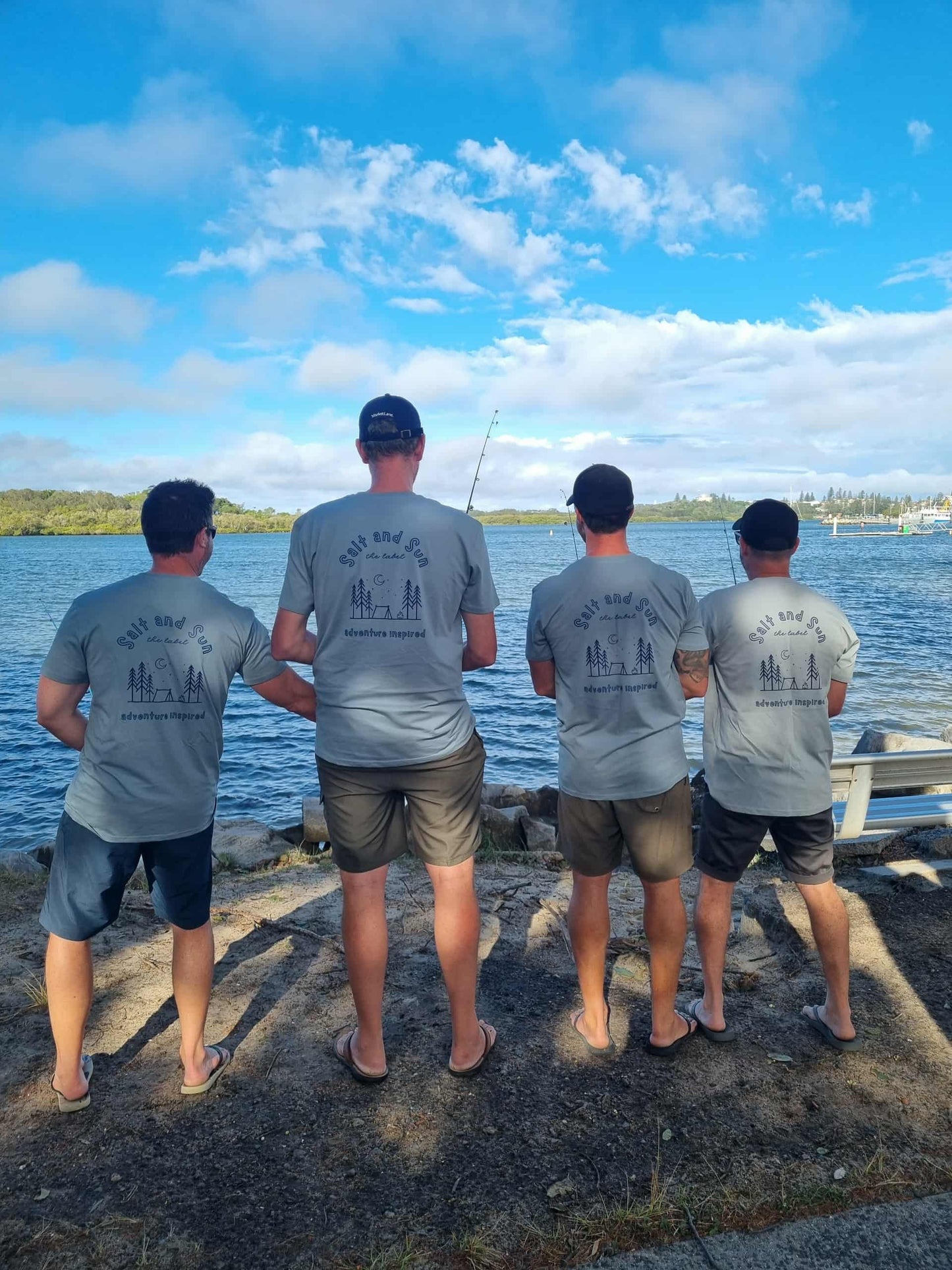 Salt and Sun TL Adult- Camping Tee