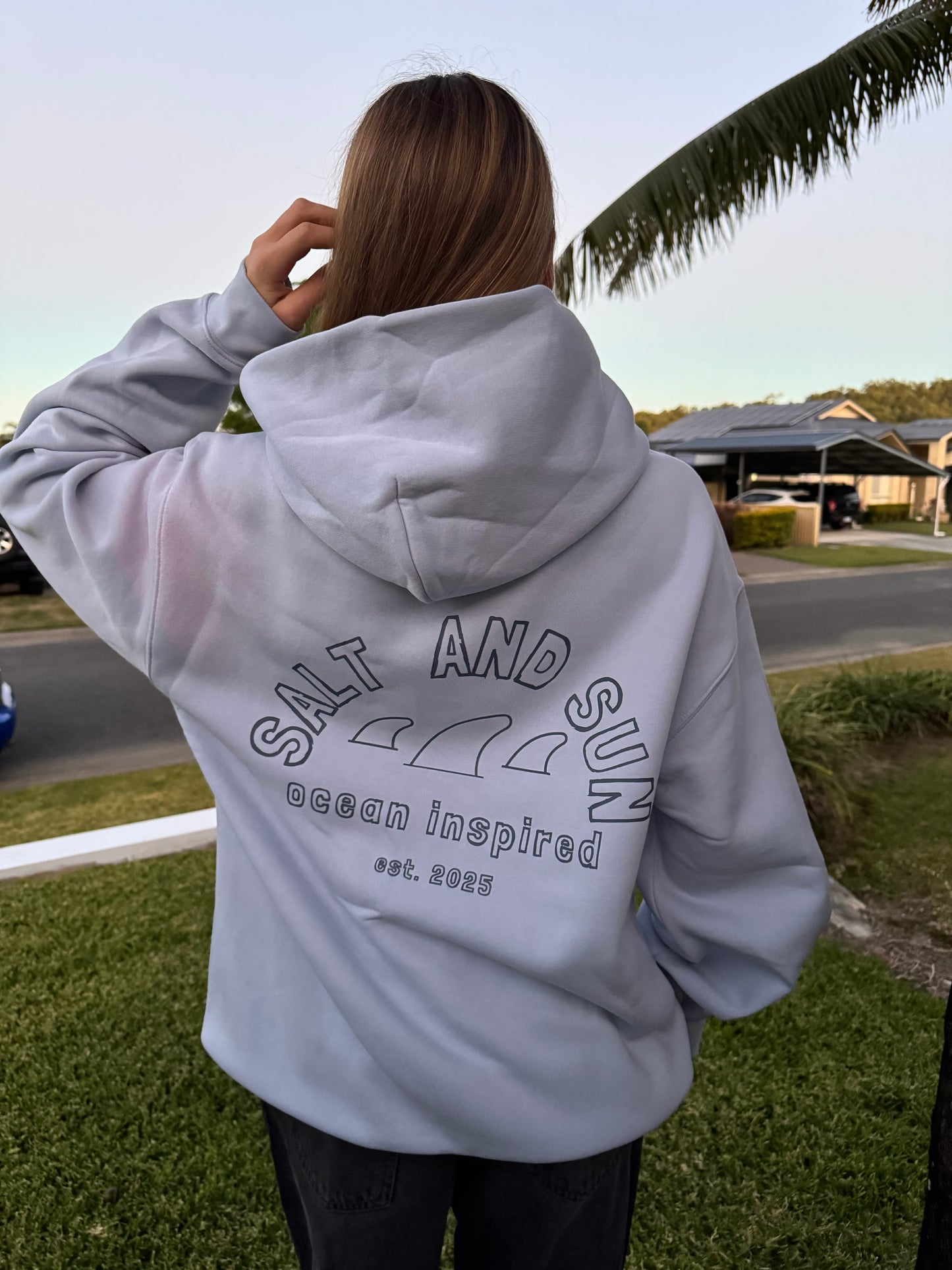 Salt and Sun TL Mens- Fin Hoodie