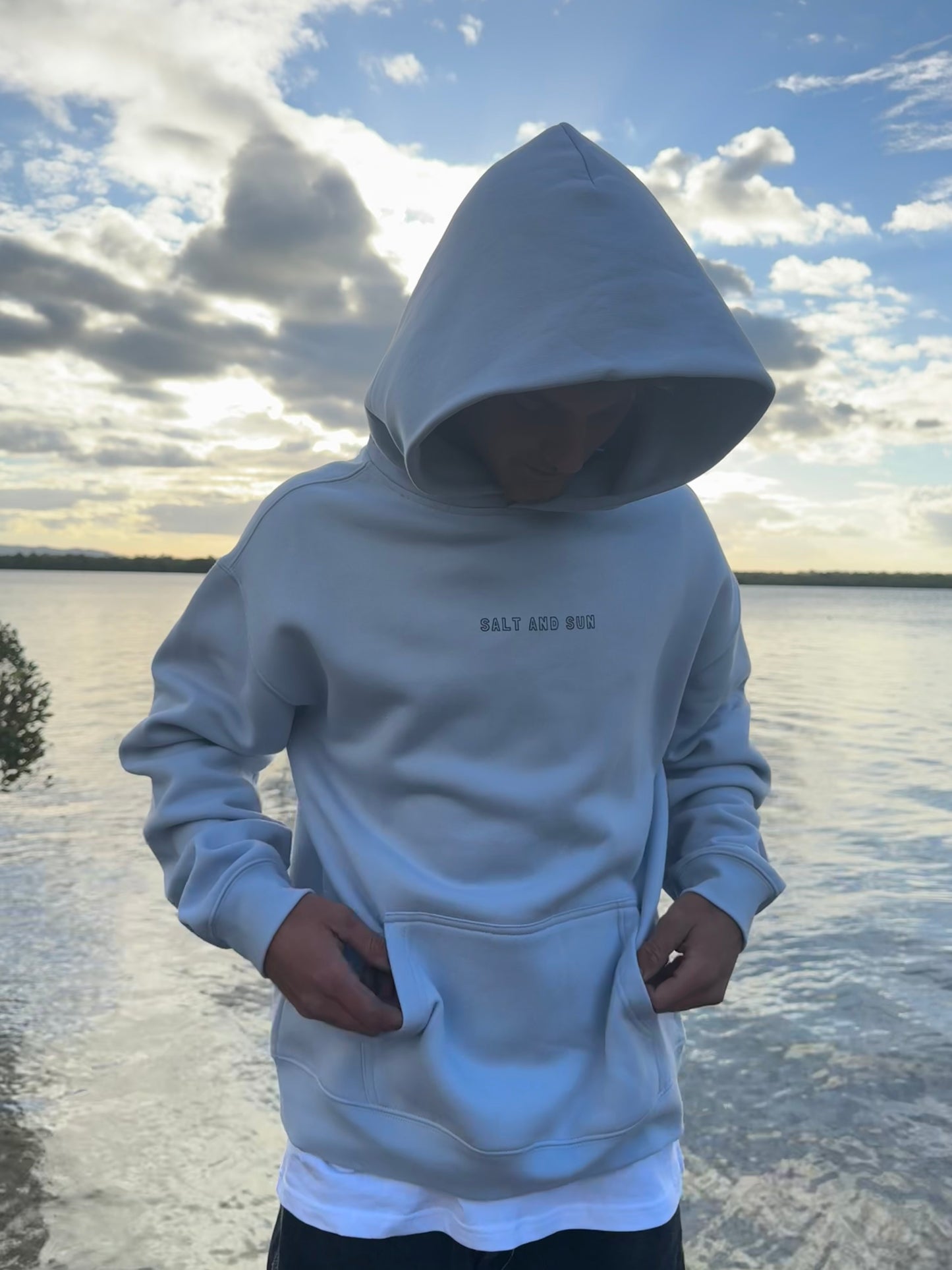 Salt and Sun TL Mens- Fin Hoodie