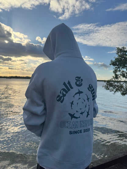 Salt and Sun TL Mens- Shark Hoodie