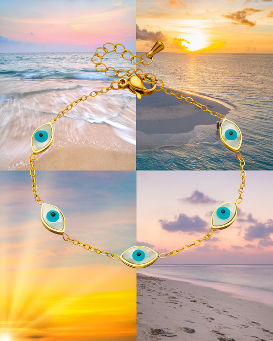 Evil eye bracelet