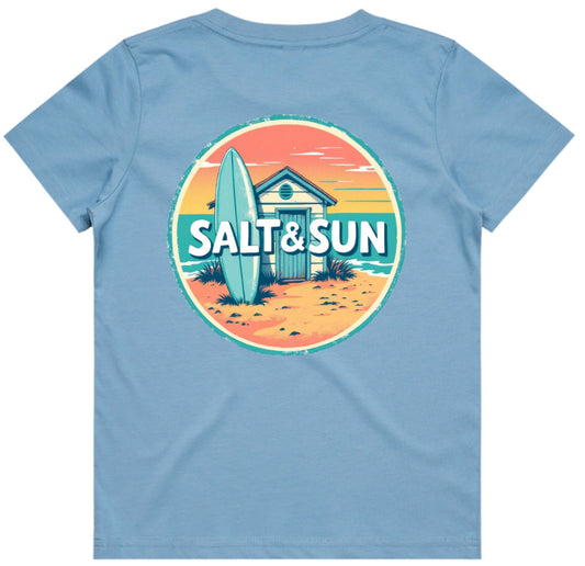 Salt and Sun Youth- Beach Hut Tee