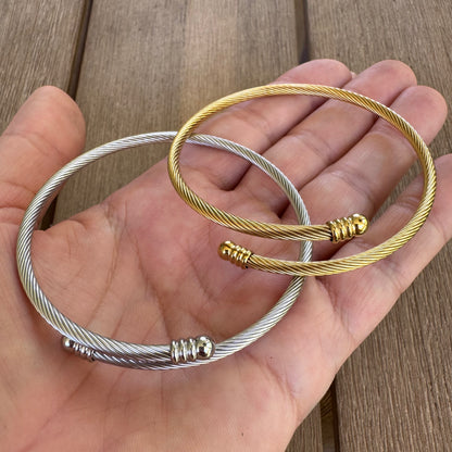 Twisted Rope Bangle