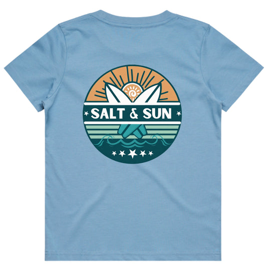 Salt and Sun Youth- Surf's Up Tee