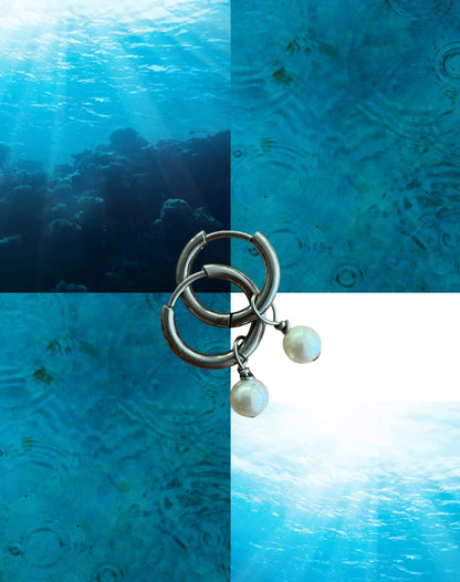 Mini Freshwater Pearl Earrings